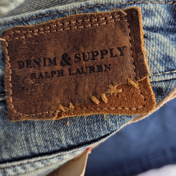 Denim & Supply Ralph Lauren Distressed Boyfriend Jeans Oceanside Wash Size 31 - Picture 10 of 10